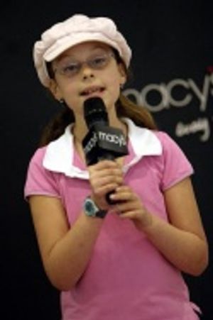 One of the five finalists, 10 year old Lindsay Maron Photo