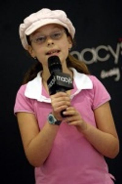 One of the five finalists, 10 year old Lindsay Maron Photo