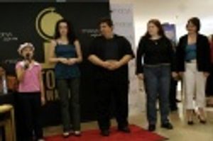 The Five Finalists: Lindsay Maron, Kimberly Weiss, James Crowley (1st runner up), Amy Photo