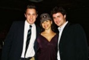 Wes Culwell, Rosie Perez and Max von Essen  Photo