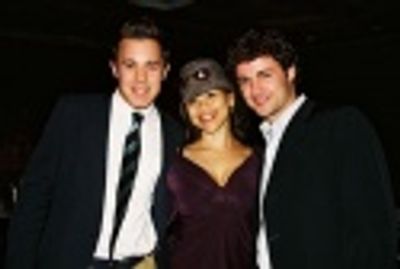Wes Culwell, Rosie Perez and Max von Essen  Photo