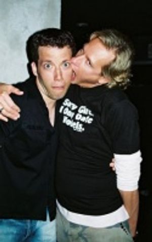 John Tartaglia and Carson Kressley  Photo