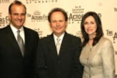 
Joe Torre, Billy Crystal, and Janice Crystal Photo