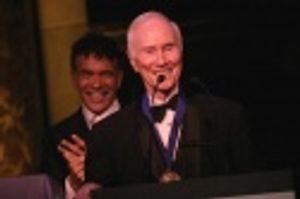 Brian Stokes Mitchell and Roger Berlind Photo