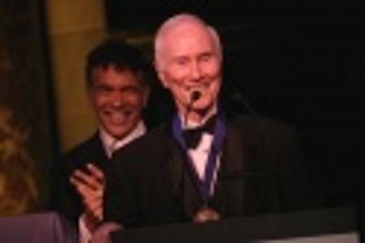 Brian Stokes Mitchell and Roger Berlind Photo