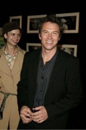 Tim Daly (Past Winner 1987) and Yvonne Woods  Photo