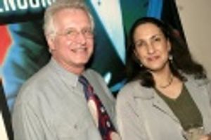 Jack Viertel (Artistic Director) and Suzanna Ornstein (Orchestra Concert Master)  Photo