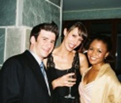 
David Josefsberg, Sara Gettelfinger and Nikki Renee Daniels Photo