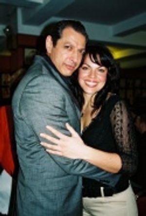 Jeff Goldblum and Sara Ramirez Photo