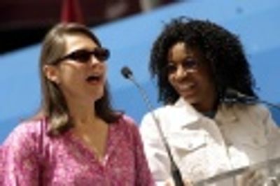 Cherry Jones and Adriane Lenox of "Doubt" Photo