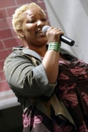 Frenchie Davis of "RENT" performing "Seasons of Love" Photo