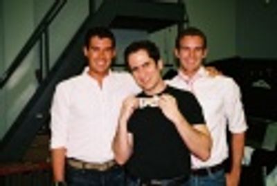 Brian Farley, Seth Rudetsky (Musical Director) and Ted Farley Photo