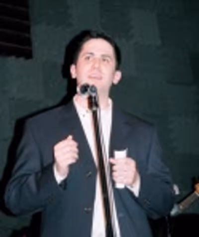 Rob Diamond, the concert's producer and Editor-in-Chief of BroadwayWorld.com introduc Photo
