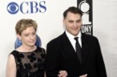 Michael Stuhlbarg and his sister Photo