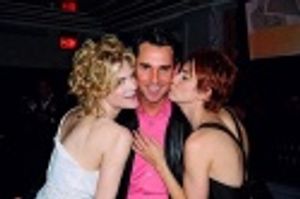 Thea Gill, Bill Kapfer (Harper's Bazaar Magazine) and Michelle Clunie Photo