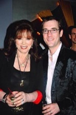 Jackie Collins and Ted Allen Photo