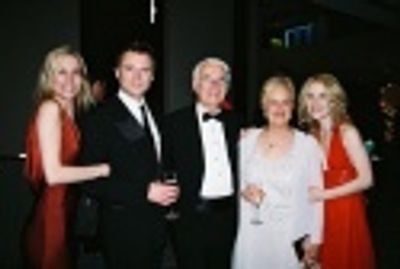 
Erin Dilly's sister, husband and parent's joined her in celebrating her Tony Award  Photo