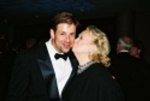 Barbara showing her love for Mark  Photo