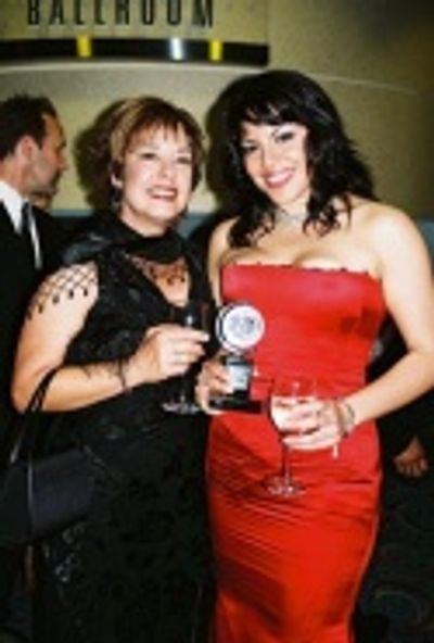 Sara Ramirez and her Mom  Photo