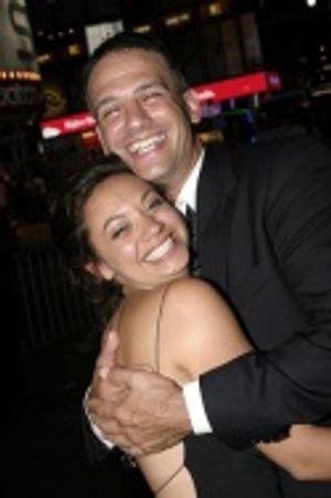 Jen Bender (Asst. Director, Avenue Q), Nevin Steinberg (Sound Designer for Spamalot,  Photo