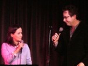 Loving couple Emily Loesser and Don Stephenson
charm audiences with "Says My Heart" Photo