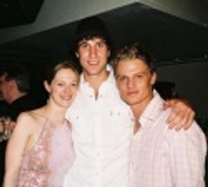 Marin Ireland (Elizabeth Hawkins), Pablo Schreiber (David Lewis) and Jeffrey Carlson  Photo