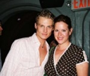 Jeffrey Carlson and Molly Ringwald  Photo