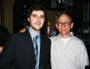 Paul Grellong (Playwright) and Bob Balaban (Director)  Photo
