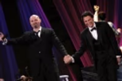 Marc Kudisch and Raul Esparza Photo
