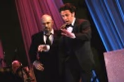 Marc Kudisch and Raul Esparza Photo