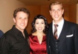 Kevin Barthel (ensemble), Erin Thompson (ensemble) and Brandon Dahlquist ("Warren")  Photo