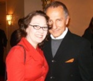 Choreographer Tammy Mader and Director Jim Corti at the reception for MEET ME IN ST.  Photo