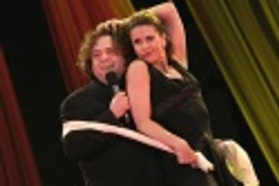 Dan Fogler and Rachelle Rak Photo