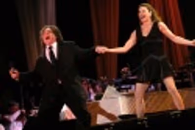 Dan Fogler and Rachelle Rak Photo
