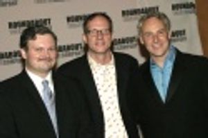John Ellison Conlee, Mark Brokaw (Director), and John Dossett  Photo