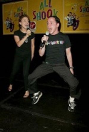 Jenn Gambatese and Mark Price  Photo