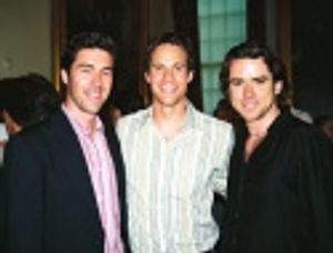 Recipient of the "Special Civil Rights Award,"
Kyan Douglas, Gregory and Christian C Photo