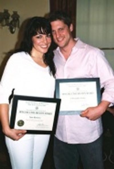 Sara Ramirez and Christopher Sieber Photo