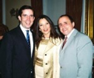 Gifford Miller, Fran Drescher and Allen Roskoff (Gay Activist) Photo