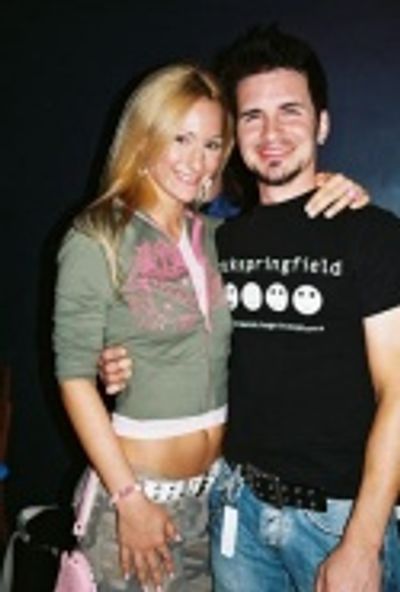 Hal Sparks and his girlfriend Photo