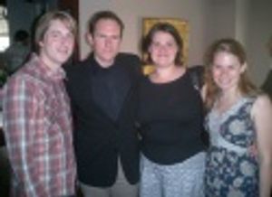 Jason Eagan, Brett Eagan, Ramona Collier and Celia Keenan Bolger
 Photo