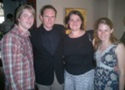 Jason Eagan, Brett Eagan, Ramona Collier and Celia Keenan Bolger
 Photo