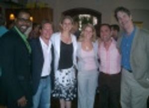 Bernard Dotson, Jack Noseworthy, Cady Huffman, Kelli O'Hara, Jim Jones (Kerry Staffer Photo