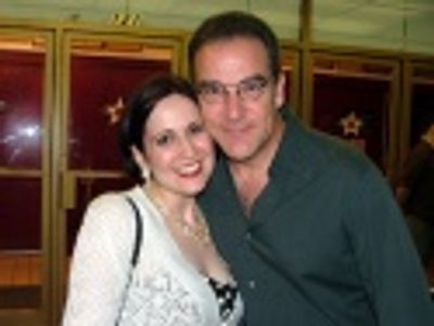 Stephanie and Mandy
(who worked together in "Elmo in Grouchland") Photo