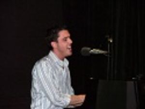 Scott Alan at the Piano Photo