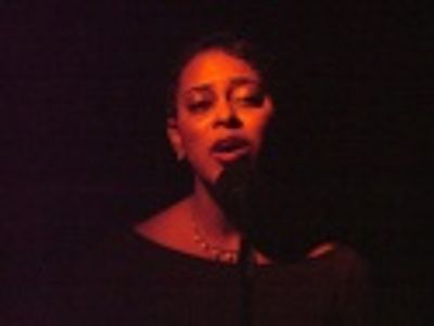 The dulcet voice of Schele Williams opened up the show Photo