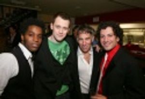 Ty Taylor, Michael Arden, Stephen Schwartz and Tyrone Giordano

 Photo