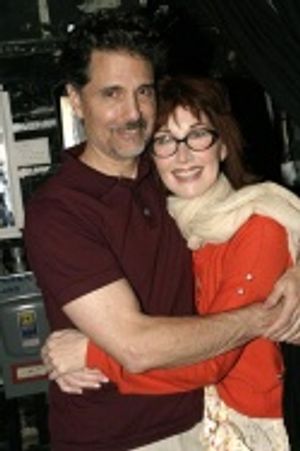 Joanna Gleason with husband Chris Sarandon Photo