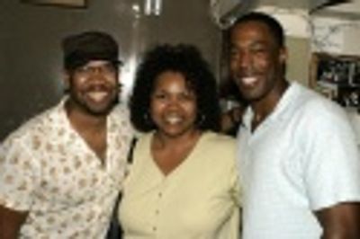 Darius de Haas, Aisha de Haas, and Michael McElroy Photo