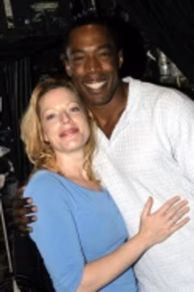 Sherie Rene Scott and Michael McElroy (it's a "TOMMY" reuinion!) Photo